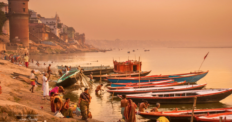 Varanasi Morning Bliss: A Boat Ride, Yoga, and Ganga Arati Experience