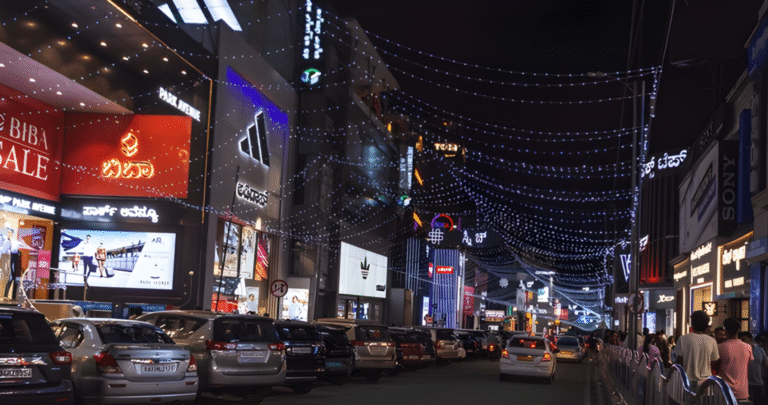 Night Walk in Bangalore